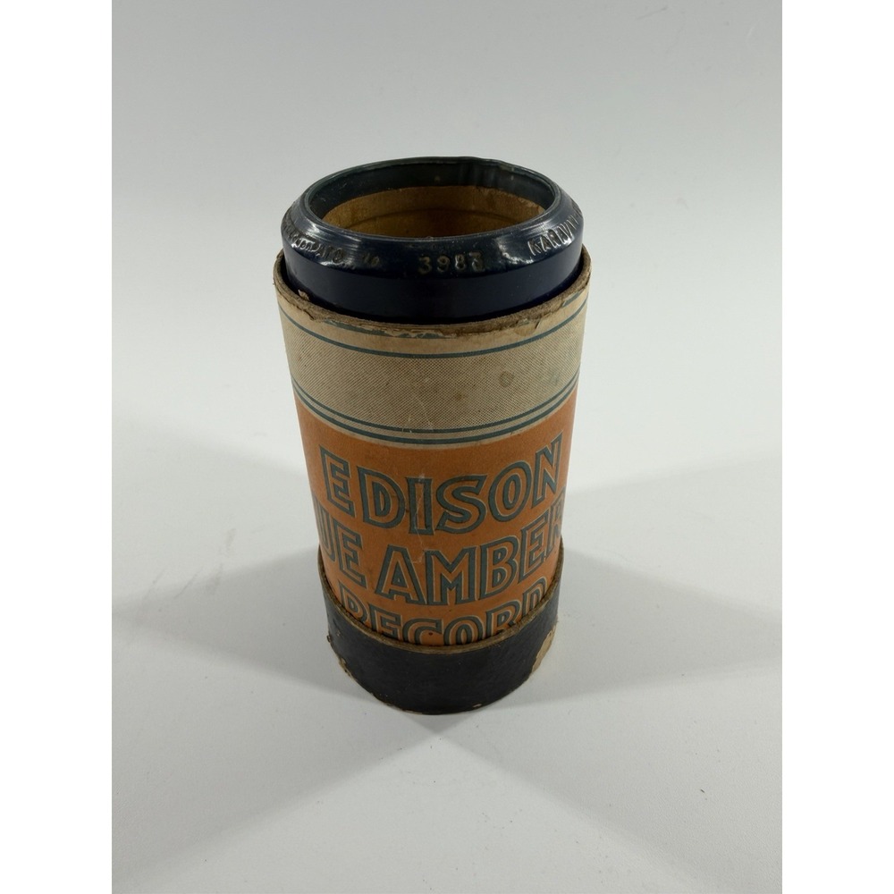 Edison Blue Amberol 3983 Karavan Fox Trot Lenzberg's Riverside Orchestra